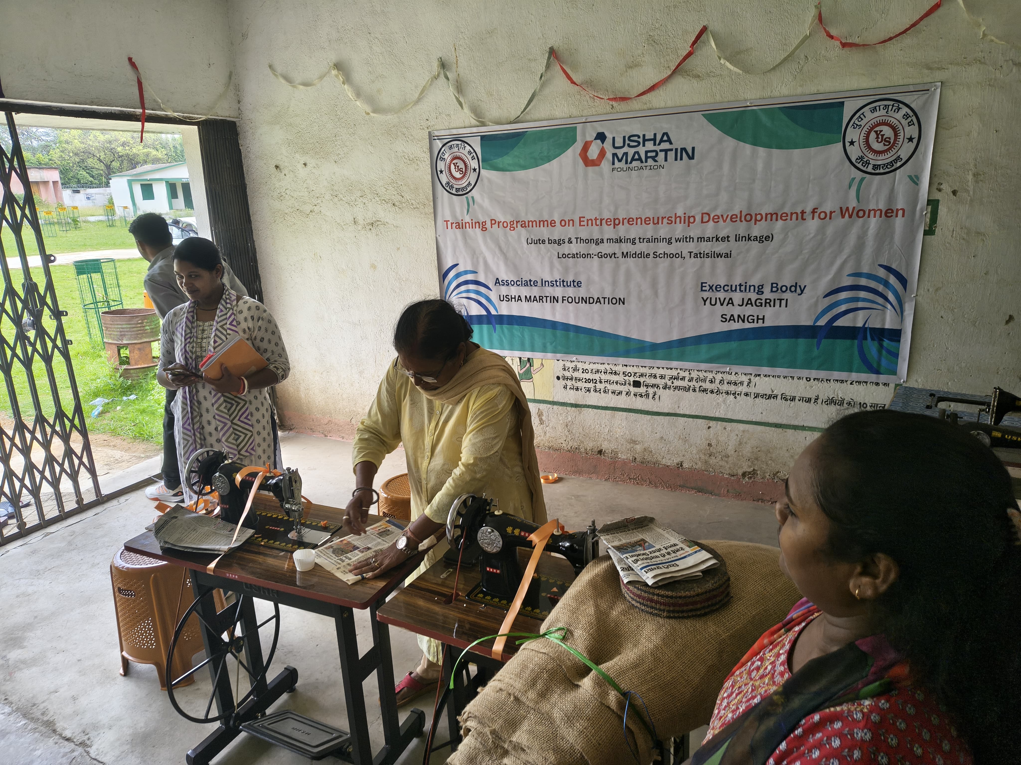 Jute Bags & Thonga Making Training 1